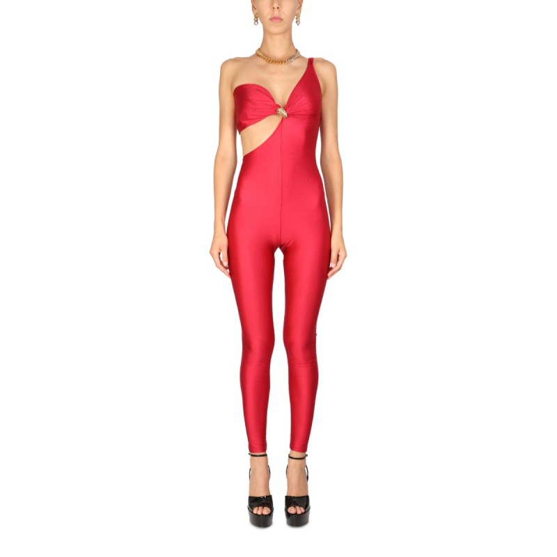 V-NECK JUMPSUIT