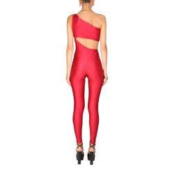 V-NECK JUMPSUIT