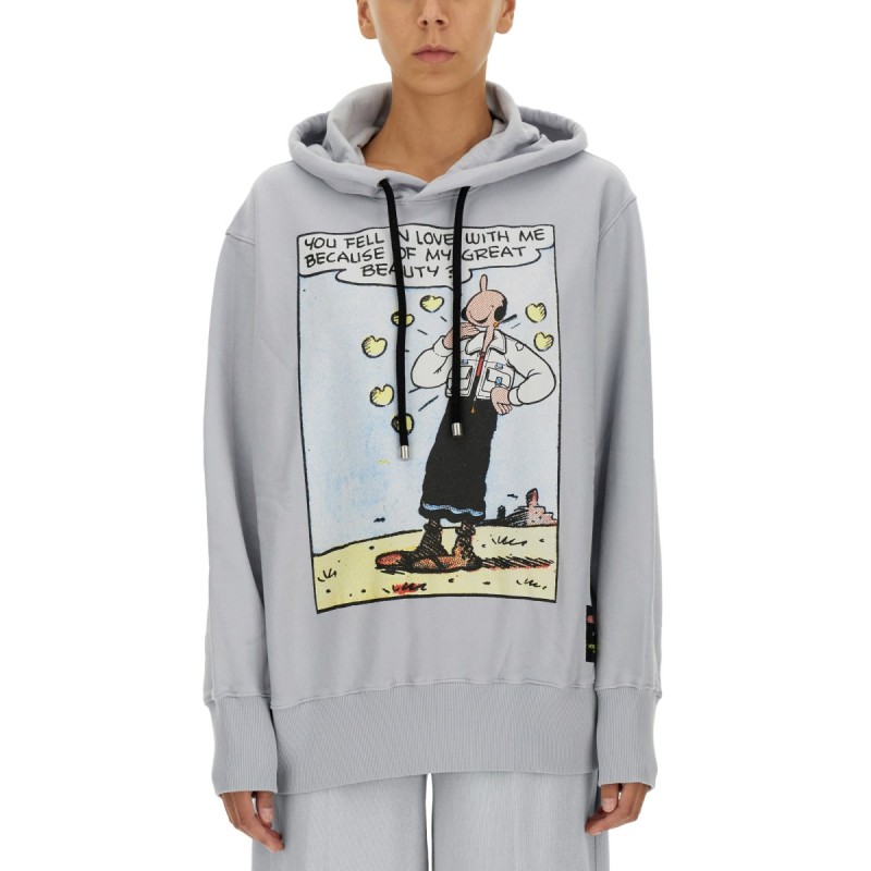 "OLIVIA" PRINT SWEATSHIRT