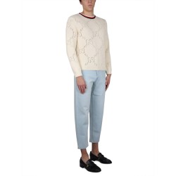 CLOSE-FITTING DENIM PANTS
