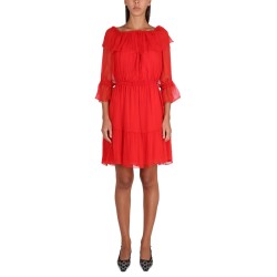 SILK CHIFFON DRESS