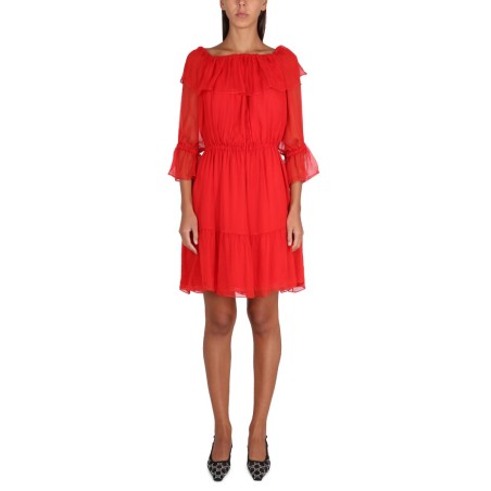 SILK CHIFFON DRESS
