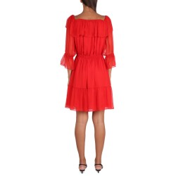 SILK CHIFFON DRESS