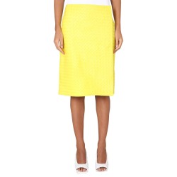 SKIRT WITH WOVEN PATTERN