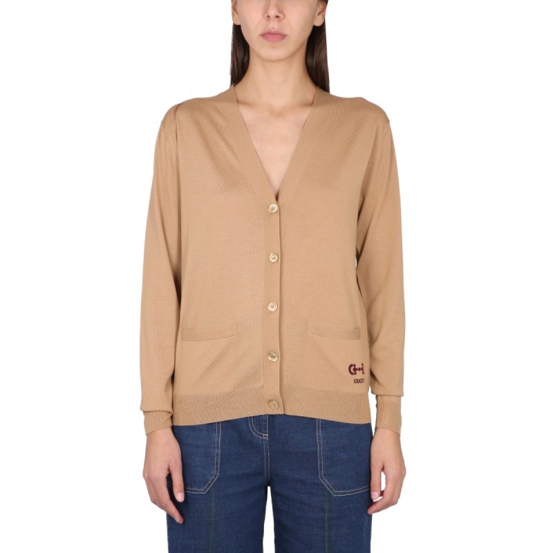 V-NECK CARDIGAN