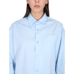 BOXY FIT POPLIN SHIRT