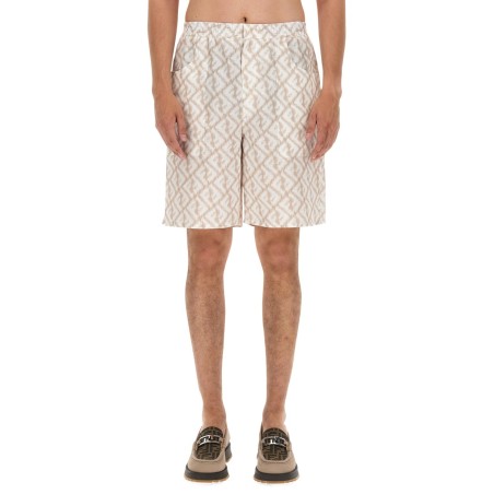 LINEN BERMUDA SHORTS