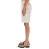 LINEN BERMUDA SHORTS