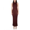 VISCOSE HOODED DRESS