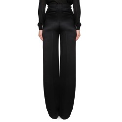 SATIN FLARED PANTS