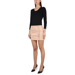 MINI TRENCH SKIRT