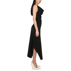 ASYMMETRICAL MIDI DRESS