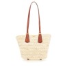 STRAW BUCKET BAG