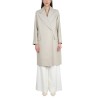 LINEN AND JERSEY DUSTER