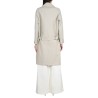 LINEN AND JERSEY DUSTER