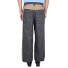 COTTON FABRIC PANTS WITH GG INSERTS