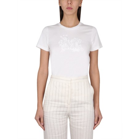 T-SHIRT WITH LOGO EMBROIDERY