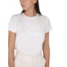 T-SHIRT WITH LOGO EMBROIDERY