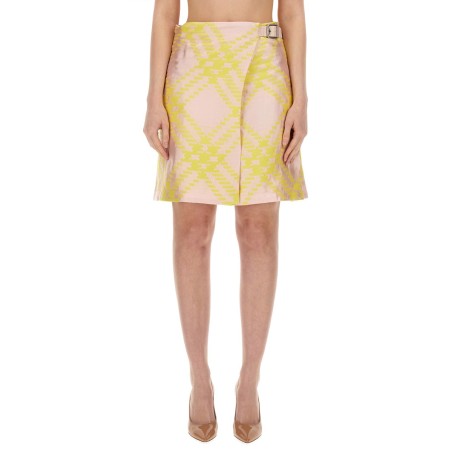 CHECK PATTERN SKIRT