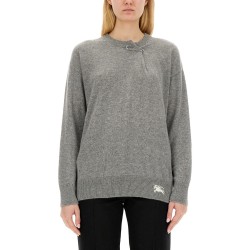 CASHMERE SWEATER WITH KILT PIN