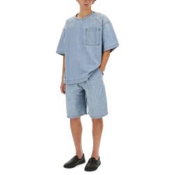 DENIM BERMUDA SHORTS