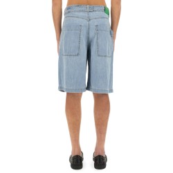 DENIM BERMUDA SHORTS