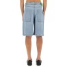 DENIM BERMUDA SHORTS