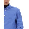 COTTON SHIRT WITH GUCCI EMBROIDERY