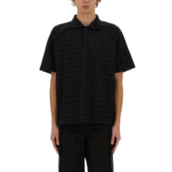POLO SHIRT WITH ICONOGRAPHE TOILE PRINT