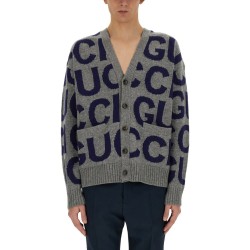 CARDIGAN WITH GUCCI INLAY