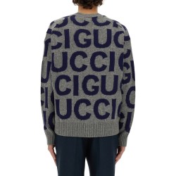 CARDIGAN WITH GUCCI INLAY