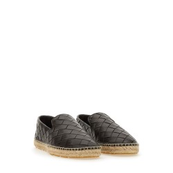LEATHER ESPADRILLE