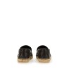 LEATHER ESPADRILLE
