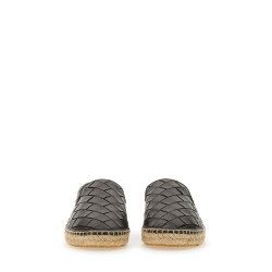 LEATHER ESPADRILLE