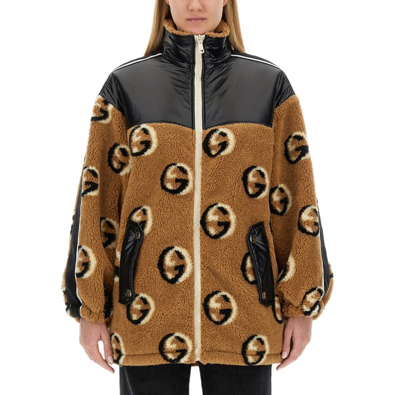 JACQUARD ZIPPER JACKET
