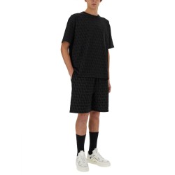 BERMUDA SHORTS WITH "TOILE ICONOGRAPHE" PRINT