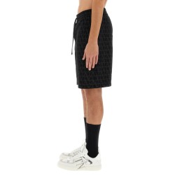 BERMUDA SHORTS WITH "TOILE ICONOGRAPHE" PRINT