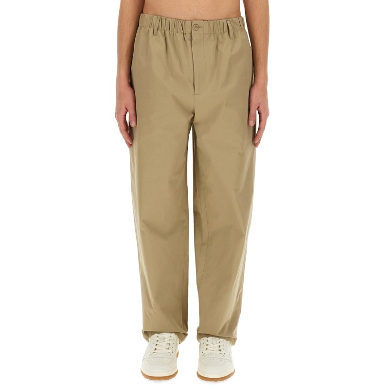 HEAVY COTTON POPLIN PANTS