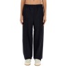 WOOL TWILL JOGGING PANTS