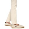 ESPADRILLE WITH EMBROIDERED LOGO