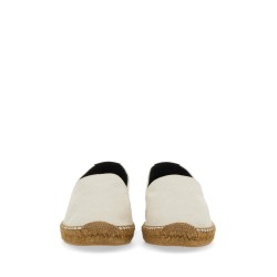 ESPADRILLE WITH EMBROIDERED LOGO