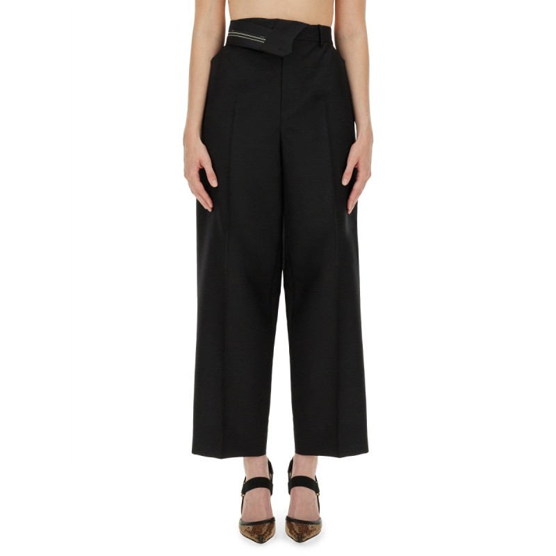 PANTS WITH ASYMMETRICAL WAIST