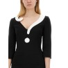 CREPE HOUSE SYMBOLS DRESS !?