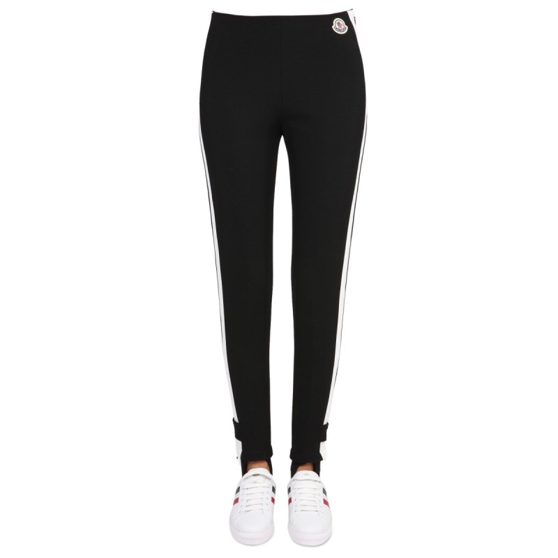 LEGGINGS CON PATCH LOGO