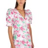 3D JACQUARD MINI DRESS
