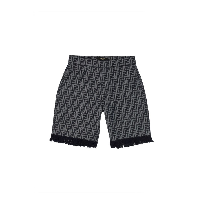 FF DENIM BERMUDA SHORTS