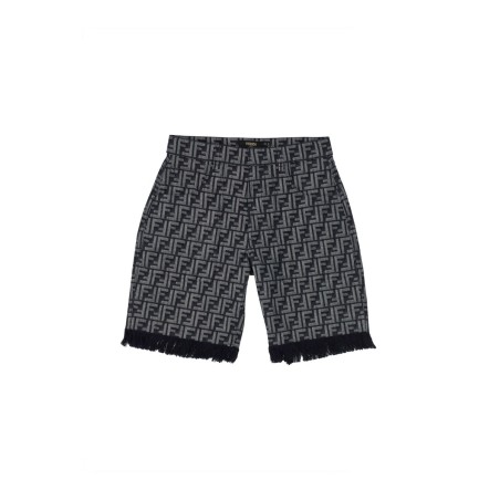 FF DENIM BERMUDA SHORTS