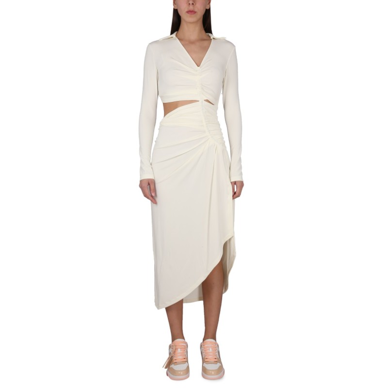 DRESS WITH RUFFLES