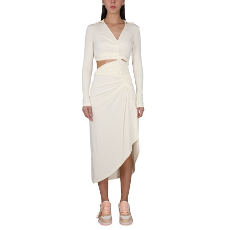 DRESS WITH RUFFLES