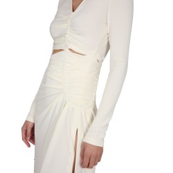 DRESS WITH RUFFLES